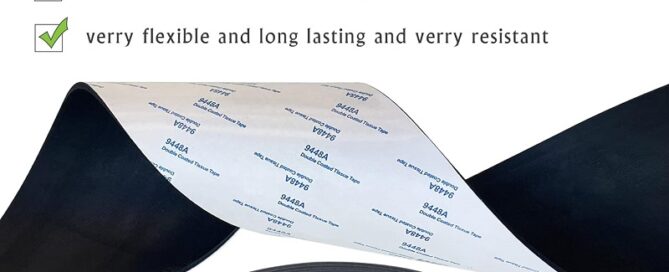 Rubber Matting Roll Neoprene Rubber Strip with Adhesive Rubber Roll Strips for DIY Gaskets