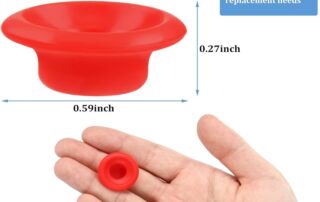 Silicone Rubber Gaskets Washer Hat Shaped Swing Top Washers Brew Beer Soda Bottle Sealing