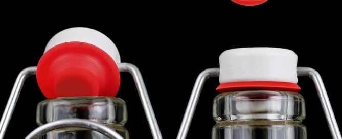 Silicone Rubber Gaskets Washer Hat Shaped Swing Top Washers Brew Beer Soda Bottle Sealing