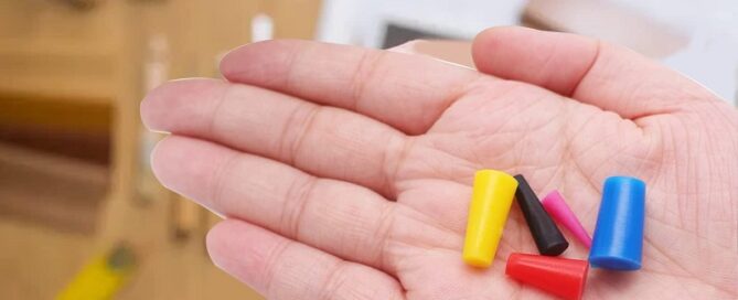 Silicone Rubber Tapered Plug High Temp Silicone Rubber Cork for Coating Lab Rubber Stoppers