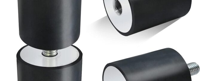 Wacker Plate Rubber Tamper Rubber Shock Mount Compatible with Wacker Neuson Plate Compactor Rammer