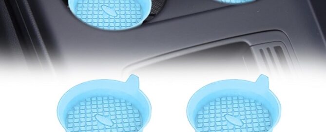 Car Cup Coaster Car Cup Holder Insert Coasters Shockproof Non-Slip Drink Mat with Deep Cup