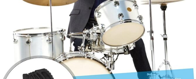 Creative Drum Stand Foot Pad Drum Rack Rubber Feet Pads Non-slip Drum Rack Rubber Bucket