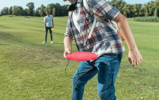 Flying Discs for Kids Soft Rubber Dog Training Flying Discs Outdoor Playing Disk Flyer