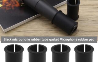 Microphone Shock Mount Rubber Sleeve Replacement Microphone Stand Rubber Gasket