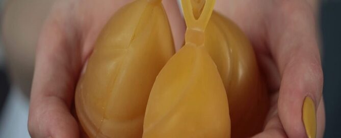 Premium Natural Menstrual Cup Flexible Biodegradable Rubber Cup