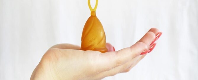 Premium Natural Menstrual Cup Flexible Biodegradable Rubber Cup