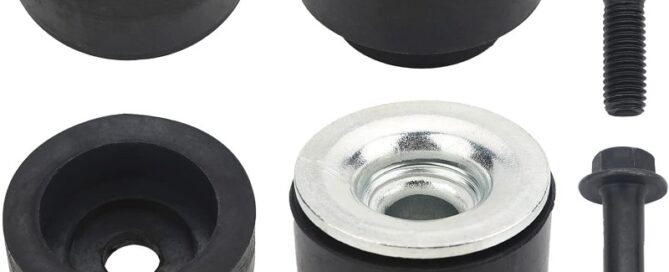 Radiator Rubber Mount Radiator Rubber Core Support Body Mount Bushings & Bolts