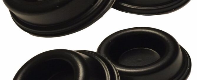 Rubber Door Stopper Bumpers and Self-Adhesive Wall Protectors Prevent Damage to Walls