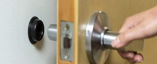 Rubber Door Stopper Bumpers and Self-Adhesive Wall Protectors Prevent Damage to Walls