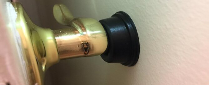 Rubber Door Stopper Bumpers and Self-Adhesive Wall Protectors Prevent Damage to Walls