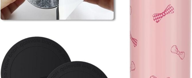 Rubber Non-Slip Bottoms Tumbler Bumpers Bottoms for Sublimation Tumblers with Adhesive