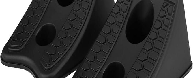 Rubber Wheel Chocks Wheel Car Antislip Block Rubber Car Tyre Slip Stopper Block