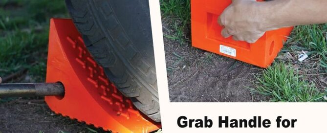 Rubber wheel chocks Heavy Duty Wheel Chocks Solid Rubber Wheel Chocks for Boat Trailers