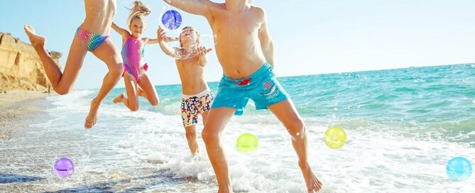 Self-Sealing Reusable Water Silicone Balloons for Children Magnetic Water Bomb Fun Summer Toys
