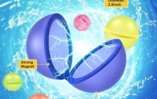 Self-Sealing Reusable Water Silicone Balloons for Children Magnetic Water Bomb Fun Summer Toys