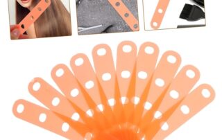 Silicone Bands For perm Rods Blanching Perm Stick Bands For Women Perm Rods No Trace Silicone Bands