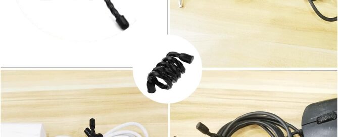 Silicone Cable Ties Reusable Twist Ties Bendable Cable Ties Cable Tie Straps Organizer