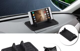 Silicone Car Cell Phone Holder Dashboard Anti Slip Vehicle GPS Mount Stand Universal Cellphone Mounting Pad