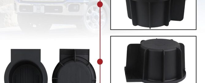 Silicone Cup Holder Insert Front Center Console Rubber Cup Holder