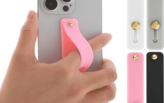 Silicone Phone Grip Holder Phone Loop Finger Holder Silicone Cell Phone Grip Strap