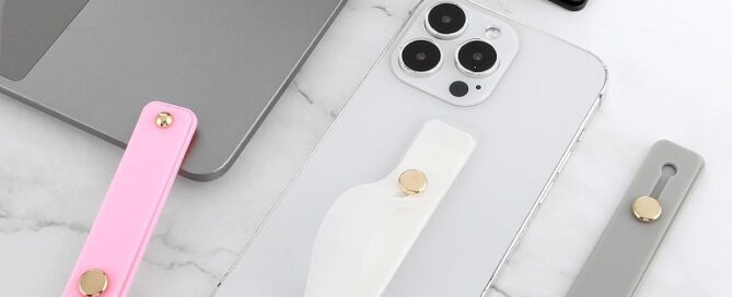 Silicone Phone Grip Holder Phone Loop Finger Holder Silicone Cell Phone Grip Strap
