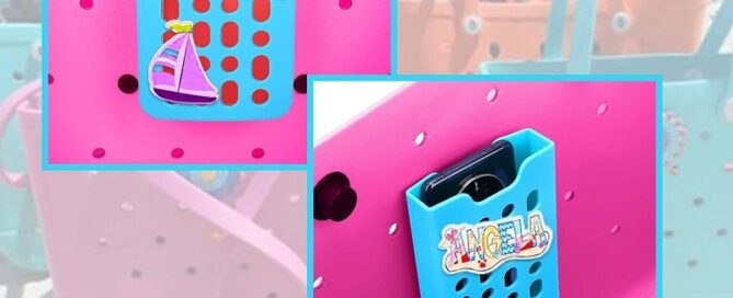 Silicone Phone Holder for Bogg Bag Storage Cell Phone Case Key Lipstick Sunglass Wallet