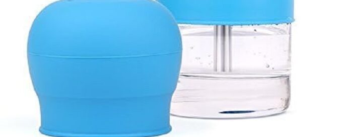 Silicone Sippy Straw Cup Lids Spill-proof Stretches to Cover Tumblers