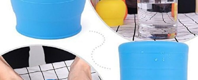 Silicone Sippy Straw Cup Lids Spill-proof Stretches to Cover Tumblers