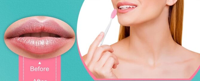 Silicone Smoothing Tool Double-Sided Silicone Exfoliating Lip Brush Silicone Face Lips Cleaning Tool