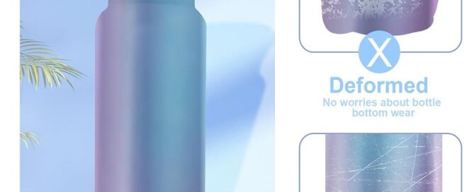 Silicone Water Bottle Boot Anti Slip Diamond Texture Cup Boot Sleeve Universal Bottom Bottle Protector