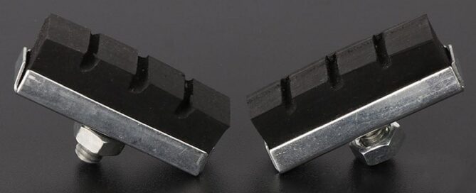 Bicycle V Brake Pads Rubber Shoes Brake Blocks Durable Road Bike Rubber Brake