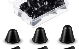 Black Conical Rubber Bumpers Bumper Extender Tall Rubber Feet Bumpers Pads