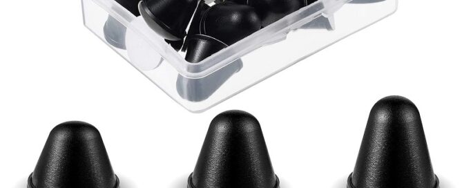 Black Conical Rubber Bumpers Bumper Extender Tall Rubber Feet Bumpers Pads