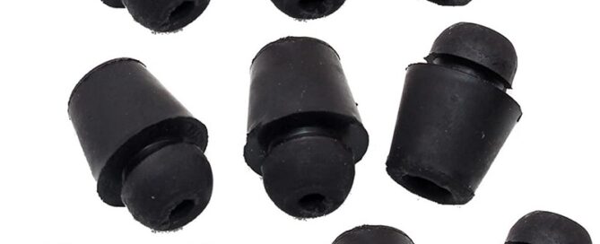 Black Rubber Car Bumper Door shock Absorber Cushion Universal Car Door Protection Sticker
