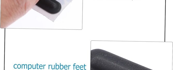 Bottom Shell Rubber Cushion Laptop Rubber Feet Black Rubber Computer Bottom Feet