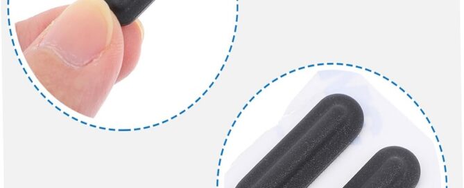 Bottom Shell Rubber Cushion Laptop Rubber Feet Black Rubber Computer Bottom Feet