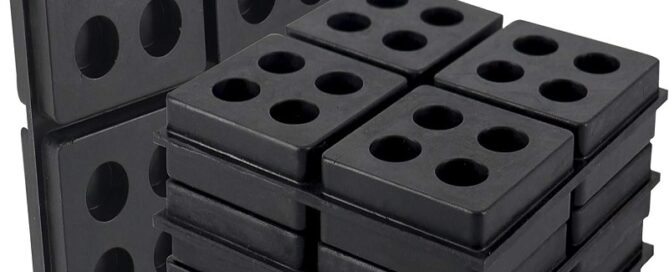Elastomeric Insulation Anti Vibration Pads Heavy Duty Rubber Waffle Vibration Isolation Pads