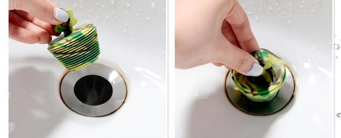 Flower Shape Bath Tub Plug Drain Stopper Bathroom Shower Bathtub Drain Plug