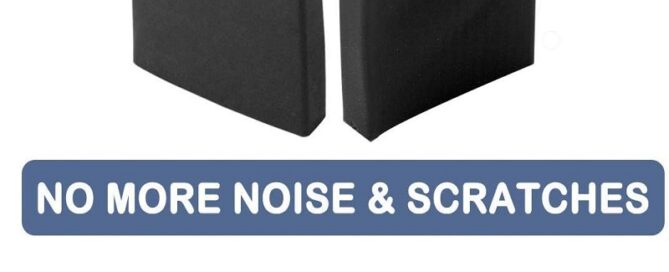 L Shaped Black Rubber Furniture Covers Angle Caps Bed Steel Frame Shelves Rubber Feet Covers