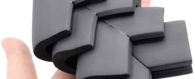 Rubber Foam Corner Guards Edge Protectors Self-Adhesive Tape Furniture Corner Glass Table Edge Guard