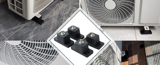 Rubber Vibration Isolator Mounting Bracket Air Conditioner Mounting Bracket