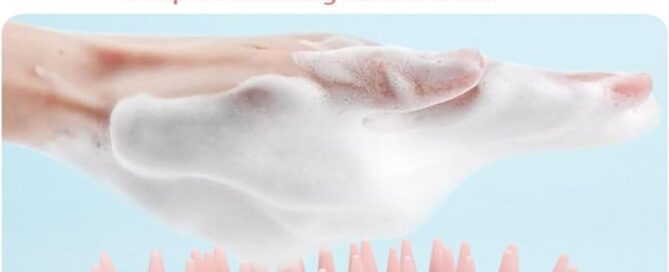 Scalp Massager Shampoo Brush Hair Scrubber Scalp Brush Silicone Scalp Hair Comb