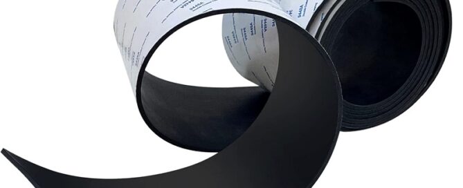 Self-adhesive rubber strip Neoprene Rubber Strip with Adhesive Solid roll strips for DIY Gaskets