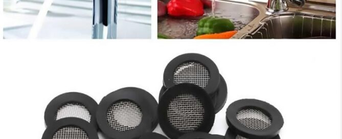 Shower Head Gasket Prevent Leakage Rubber Washer with Stainless Steel Filter Garden Hose Connector