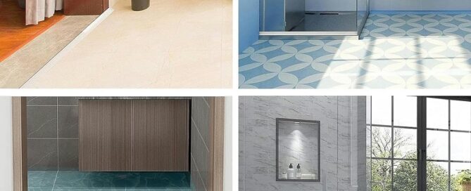 Shower Threshold Water Dam Barrier Silicone Shower Screen Seal Strip Shower Base Water Stopper