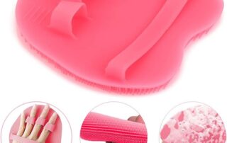 Silicone Body Scrubber Brush Glove Body Wash Bath Shower Tool Manual Facial Cleansing Brush