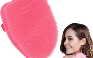 Silicone Body Scrubber Brush Glove Body Wash Bath Shower Tool Manual Facial Cleansing Brush