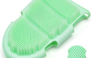 Silicone Body Scrubber Glove-Body Scrubber Exfoliator for Use in Shower and Bath