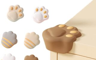 Silicone Cat Table Corner Protectors for Babies Baby Proofing Corner Protector Stop Child Head Injuries